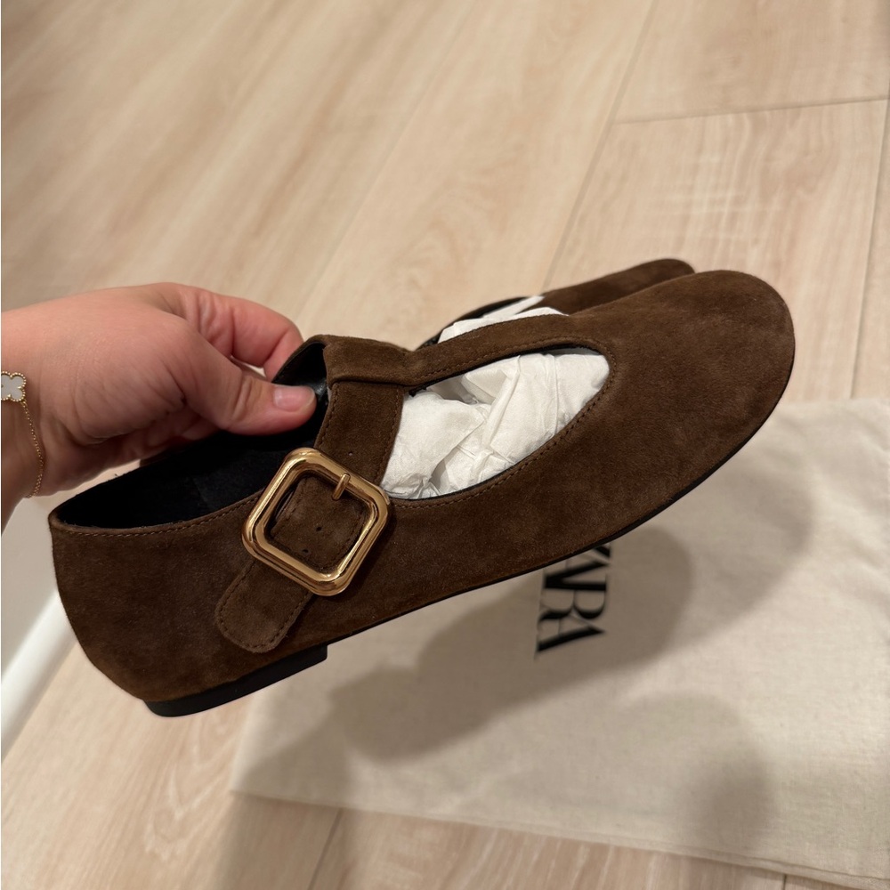 Zara suede mary janes - Picture 3 of 4